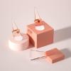 imageCANITORON 3PCS Small Ring Display StandAcrylic Solid Cone Ring Holder for Finger Rings DisplayWedding RingsClear