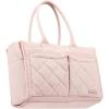 imageNISHEL Canvas Tote Bag for Women Large Ultralight Bag with Zipper Closure ampamp Laptop Compartment Standable Bookbag with Multiple Pockets for College Work