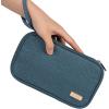 imageNISHEL Travel Cord Organizer Case Double Layers Tech Electronic Bag Essentials for Charger Cable Phone Flash driveLakeBlueLakeBlue
