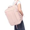 imageNISHEL Carry On Backpack for Women 283L Travel Backpack with SuitcaseStyle Opening Travel Bag fits 156 Inch Laptop Flight Approved Weekender Bag for Business PINK