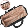 image:imageNISHEL Hair Tools Travel Carrying Bag Portable Hair Air Wrap Dryer Case Hair DryerCurling IronAirstraight Attachment Organizer Peach PinkBlack