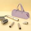 image:imageNISHEL Hair Tools Travel Carrying Bag Portable Hair Air Wrap Dryer Case Hair DryerCurling IronAirstraight Attachment Organizer Peach PinkPeach Pink