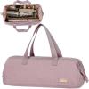 image:imageNISHEL Hair Tools Travel Carrying Bag Portable Hair Air Wrap Dryer Case Hair DryerCurling IronAirstraight Attachment Organizer Peach PinkPeach Pink