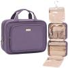 image:imageNISHEL Travel Toiletry Bag for Women Makeup Essentials Organizer Hanging Case for Accessories Cosmetics Medium Size RosewoodPinkPurple
