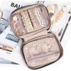 image:imageNISHEL Travel Jewelry Case Holiday Organizer for Necklaces Earrings Rings Bracelets WatchSmallBlackPink