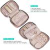 image:imageNISHEL Travel Jewelry Case Holiday Organizer for Necklaces Earrings Rings Bracelets WatchSmallBlackPink