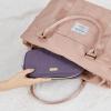image:imageNISHEL Travel Jewelry Case Holiday Organizer for Necklaces Earrings Rings Bracelets WatchSmallBlackPurple