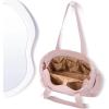 image:imageNISHEL Travel Puffy Tote Bag For Women UltraLightweight Large Tote Purse For Office Day And a Short Weekend GetawayPinkmedium