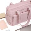 image:imageNISHEL Travel Puffy Tote Bag For Women UltraLightweight Large Tote Purse For Office Day And a Short Weekend GetawayPinkmedium