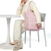 image:imageNISHEL Travel Puffy Tote Bag For Women UltraLightweight Large Tote Purse For Office Day And a Short Weekend GetawayPinkslim Size