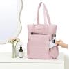 image:imageNISHEL Travel Puffy Tote Bag For Women UltraLightweight Large Tote Purse For Office Day And a Short Weekend GetawayPinkslim Size