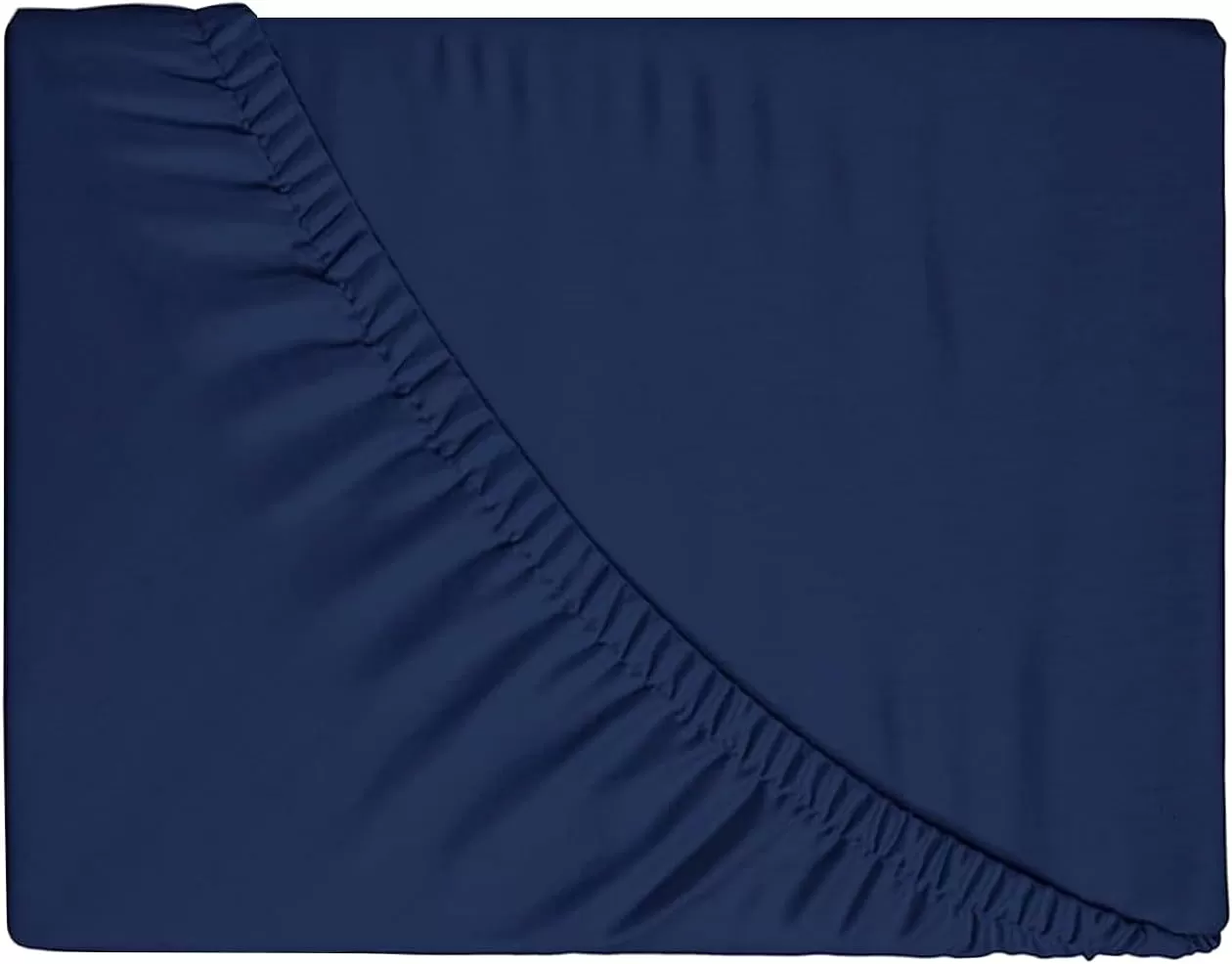 imageBedecor Extra Deep Pocket Twin Fitted Sheet Only for 18 to 21 Inch Super Thick Mattress That Stay TightAll Around Elastic BottomDoesnt Pop OffNavy Blue