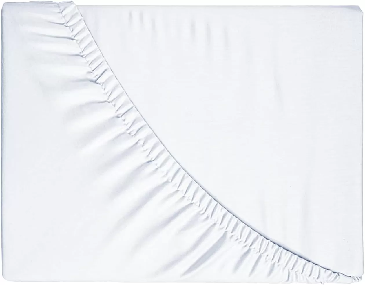 imageBedecor Extra Deep Pocket Twin Fitted Sheet Only for 18 to 21 Inch Super Thick Mattress That Stay TightAll Around Elastic BottomDoesnt Pop OffWhite
