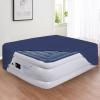 imageBedecor Air Bed Sheets for Mattress Cover Removable Bed and Elastic Band Super Soft and Breathable ampamp Deep up to 21quot Beige KingBlue