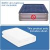 imageBedecor Air Bed Sheets for Mattress Cover Removable Bed and Elastic Band Super Soft and Breathable ampamp Deep up to 21quot Beige KingWhite