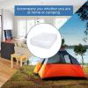 imageBedecor Air Bed Sheets for Mattress Cover Removable Bed and Elastic Band Super Soft and Breathable ampamp Deep up to 21quot Beige KingWhite