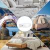imageBedecor Air Bed Sheets for Mattress Cover Removable Bed and Elastic Band Super Soft and Breathable ampamp Deep up to 21quot Beige KingWhite