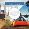 imageBedecor Air Mattress Fitted Sheets for Classic Air Bed Camper Blow up Mattress Guest Home Camping TravelInflate Without Disassembly Convenient ampamp Firm Deep up to 13quotCalifornia KingWhite
