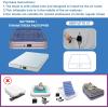 imageBedecor Air Mattress Fitted Sheets for Classic Air Bed Camper Blow up Mattress Guest Home Camping TravelInflate Without Disassembly Convenient ampamp Firm Deep up to 13quotCalifornia KingLight Grey
