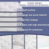 imageBedecor Cal King Mattress Pad Protector Waterproof Fitted Sheet for Incontinence Kids Potty Training Pet Pee Stain Proof Soft Breathable with 18 Inch Deep PocketQueen