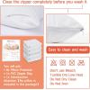 imageBedecor King Pillow Protector with Zipper 2 Pack Waterproof Pillow Covers Encasement Smooth Dust Proof with Breathable Holes Allow Air to Circulate8 Packs Standard