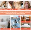imageBedecor King Pillow Protector with Zipper 2 Pack Waterproof Pillow Covers Encasement Smooth Dust Proof with Breathable Holes Allow Air to CirculateQueen21x31 Set of 2
