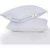 imageBedecor King Pillow Protector with Zipper 2 Pack Waterproof Pillow Covers Encasement Smooth Dust Proof with Breathable Holes Allow Air to CirculateStandard21x27 Set of 4