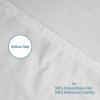 imageBedecor Mattress CoverTop Protection Accidents Protector Smooth Breathable FabricFitted Sheet Style18quot Deep PocketCal KingCotton