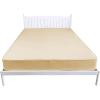 imageBedecor Queen Fitted Sheet Snug Fit Stay in Place1 Bottom Sheet Only Soft Elastic Microfiber Durable Standard Pocket Fit up to 13 inch Mattress PerfectlyLight GrayBeige