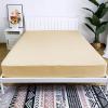 imageBedecor Queen Fitted Sheet Snug Fit Stay in Place1 Bottom Sheet Only Soft Elastic Microfiber Durable Standard Pocket Fit up to 13 inch Mattress PerfectlyLight GrayBeige