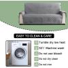 imageBedecor Waterproof Sofa Slipcovers for 3 Cushion Couch 66quot Seat Width Reversible Quilted Couch Cover Washable Furniture Protector with Durable Elastic Straps for Dogs Cat Pets GrayLight GrayLoveseat Sofa46