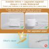 imageBedecor Zippered King Mattress Protector Cover for 14quot15quot Depth MattressFully Encased Liquid Proof Urine Pee Protection Breathable Smooth Incontinence Pet Baby Potty TrainingKing
