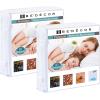 imageBedecor Zippered King Mattress Protector Cover for 14quot15quot Depth MattressFully Encased Liquid Proof Urine Pee Protection Breathable Smooth Incontinence Pet Baby Potty Training2 Packs Twin Size
