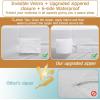imageBedecor Zippered King Mattress Protector Cover for 14quot15quot Depth MattressFully Encased Liquid Proof Urine Pee Protection Breathable Smooth Incontinence Pet Baby Potty Training2 Packs Queen Size