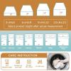 imageBedecor Zippered King Mattress Protector Cover for 14quot15quot Depth MattressFully Encased Liquid Proof Urine Pee Protection Breathable Smooth Incontinence Pet Baby Potty Training2 Packs Queen Size