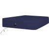 imageBedecor Air Mattress Fitted Sheets for Classic Air Bed Camper Blow up Mattress Guest Home Camping TravelInflate Without Disassembly Convenient ampamp Firm Deep up to 13quotCalifornia KingBlue