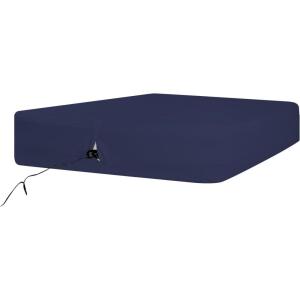 imageBedecor Air Mattress Fitted Sheets for Classic Air Bed Camper Blow up Mattress Guest Home Camping TravelInflate Without Disassembly Convenient ampamp Firm Deep up to 13quotCalifornia KingBlue