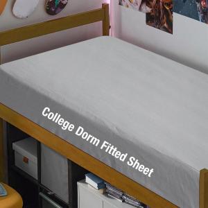 imageBedecor Cal King Fitted Sheet Snug Fit Stay in Place1 Bottom Sheet Only Soft Elastic Microfiber Durable Standard Pocket Fit up to 13 inch Mattress PerfectlyGrayGray