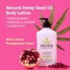 imageHEMPZ Body Lotion  Grapefruit ampamp Raspberry Crme Daily Moisturizing Cream Shea Butter Body Moisturizer  Skin Care Products Hemp Seed Oil  LargeBright Citrus