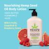 imageHEMPZ Body Lotion  Grapefruit ampamp Raspberry Crme Daily Moisturizing Cream Shea Butter Body Moisturizer  Skin Care Products Hemp Seed Oil  LargeCitrus and Raspberry