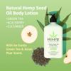 imageHEMPZ Body Lotion  Grapefruit ampamp Raspberry Crme Daily Moisturizing Cream Shea Butter Body Moisturizer  Skin Care Products Hemp Seed Oil  LargeExotic Green Tea  Pear