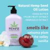 imageHEMPZ Body Lotion  Grapefruit ampamp Raspberry Crme Daily Moisturizing Cream Shea Butter Body Moisturizer  Skin Care Products Hemp Seed Oil  LargeSatsuma Plum  Lily of the Valley Vanilla