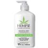 imageHempz Sensitive Skin Herbal Body Moisturizer with Oatmeal Shea Butter for Women and Men225 oz PremiumSoothing Body Lotion with Hemp Cocoa Mango Seed for Dry Skin Skin Care Products17 Fl Oz Pack of 1