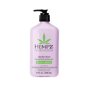 imageHEMPZ Body Lotion  Grapefruit ampamp Raspberry Crme Daily Moisturizing Cream Shea Butter Body Moisturizer  Skin Care Products Hemp Seed Oil  LargeSatsuma Plum  Lily of the Valley Vanilla
