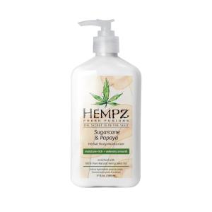 imageHempz Body Lotion  Citrine Crystal ampamp Quartz Daily Moisturizing Cream Shea Butter Hand and Body Moisturizer  Hemp Extract Lotion  Skin Care Products Pure Organic Hemp Seed Oil  17 Fl OzSugarcane  Papaya