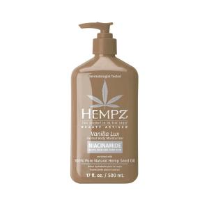 imageHempz Smoothing Herbal Koa ampamp Sweet Almond Body Moisturizer 17 Fl Oz Pack of 1 PinkVanilla Lux