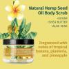 imageHEMPZ Age Defying Sugar Body Scrub  Vanilla ampamp Musk  All Natural Anti Aging Exfoliating Shea Butter Sugar and Salt  For Women Men and Teens  73 fl ozFloral  Banana