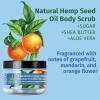 imageHEMPZ Age Defying Sugar Body Scrub  Vanilla ampamp Musk  All Natural Anti Aging Exfoliating Shea Butter Sugar and Salt  For Women Men and Teens  73 fl ozGrapefruit  Peach