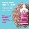 imageHempz Body Lotion  Blackberry ampamp Lemongrass Daily Moisturizing Cream Shea Butter Hand and Body Moisturizer  Hemp Lotion  Skin Care Products Hemp Seed Oil  Mini 225 ozVanilla