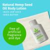imageHempz Body Lotion  Fragrance Free Mini Daily Moisturizing Cream Shea Butter Aloe Body Moisturizer  Skin Care Products All Natural Hemp Seed Oil  Travel Size 225 Fl Oz
